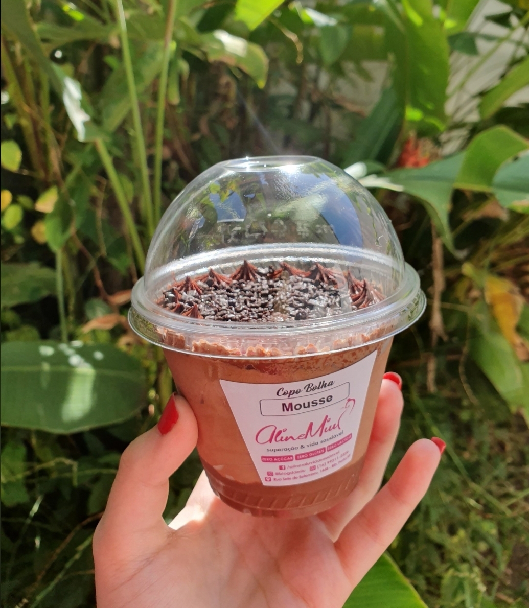 Copo Mousse de Chocolate Belga